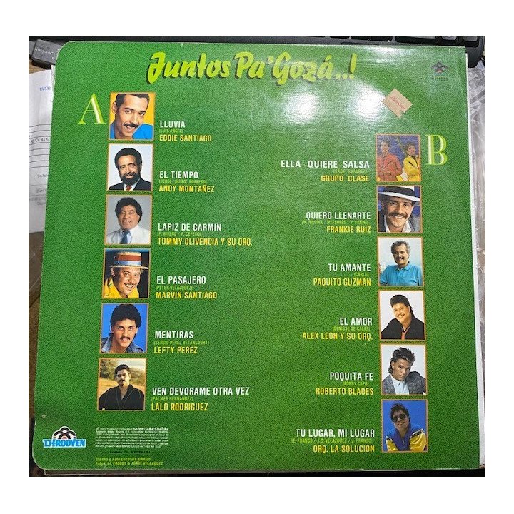 Juntos Pa' Goza... - Salsa - Colombia reverso