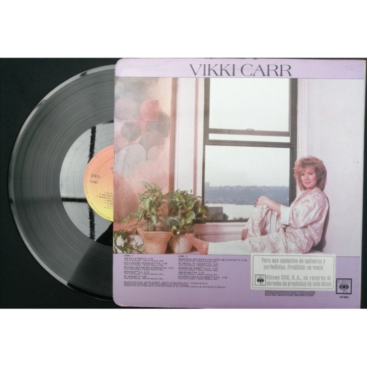 Vikki Carr Esta Noche Vendras - Colombia reverso