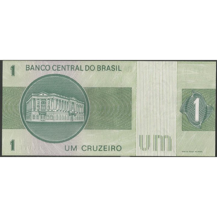 Brasil 1 Cruzeiro ND1980 P191Ac reverso