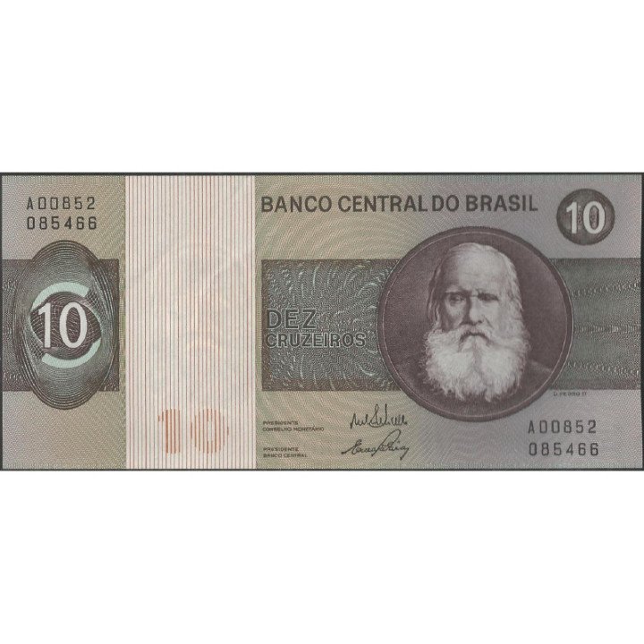 Brasil 10 Cruzeiros ND1970 P193a