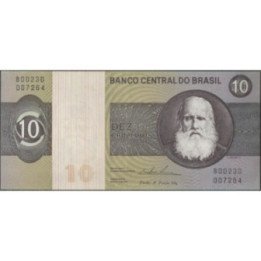 Brasil 10 Cruzeiros ND1974 P193b