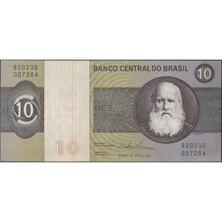 Brasil 10 Cruzeiros ND1974 P193b