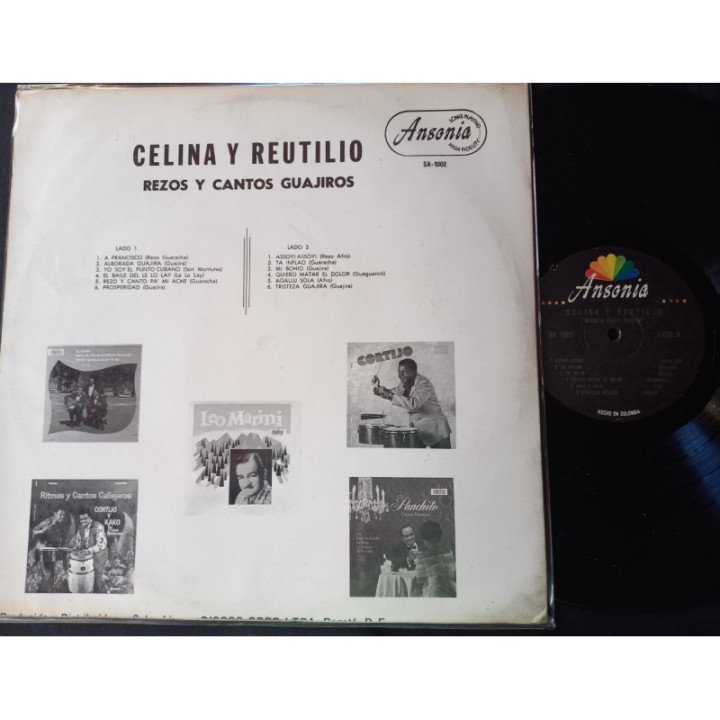 Celina y Reutilio Rezos y cantos guajiros - Colombia reverso