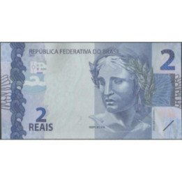 Brasil 2 Reales 2010 D P252d