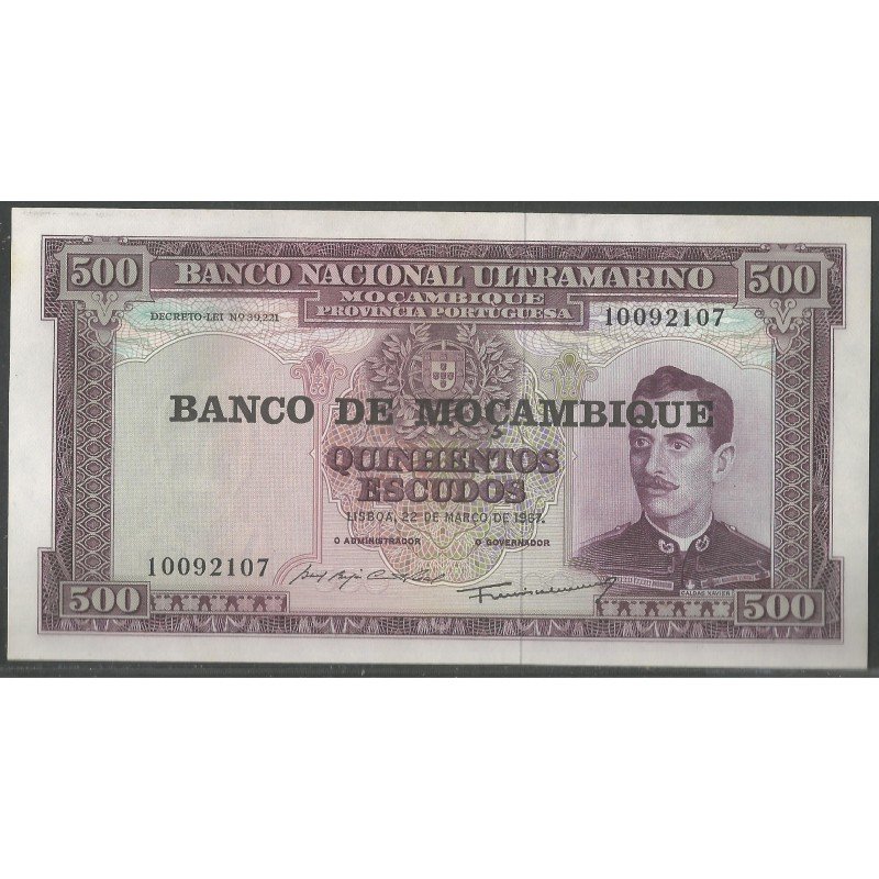 Mozambique, 500 Escudos ND1976 P118