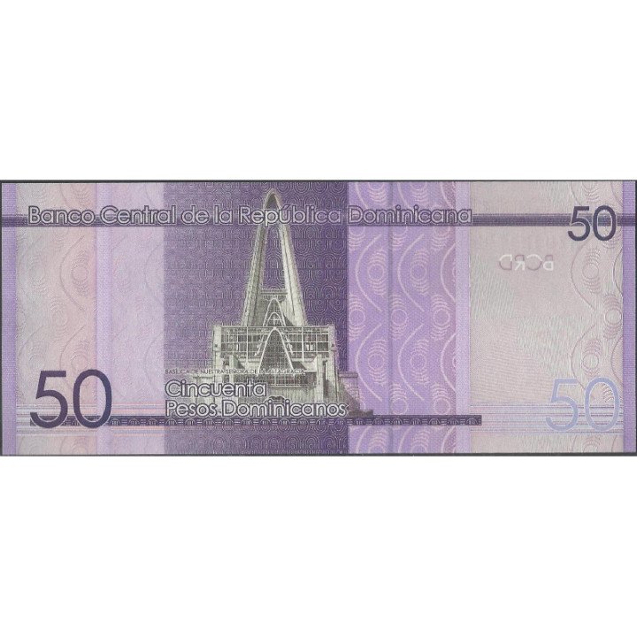 Rep. Dominicana 50 Pesos 2015 P189b