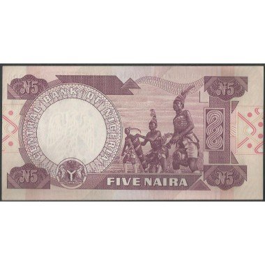 Nigeria,  5 Naira 2004 P24h