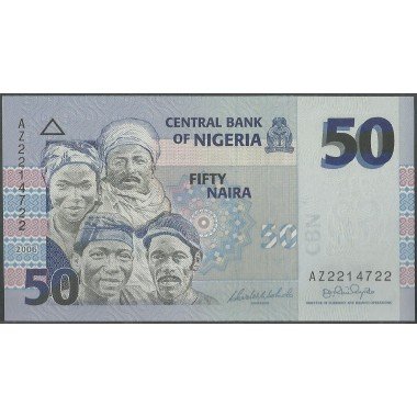 Nigeria, 50 Naira 2006 P35a