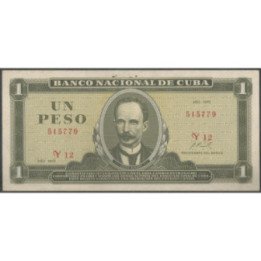 Cuba 1 Peso 1972 P102a