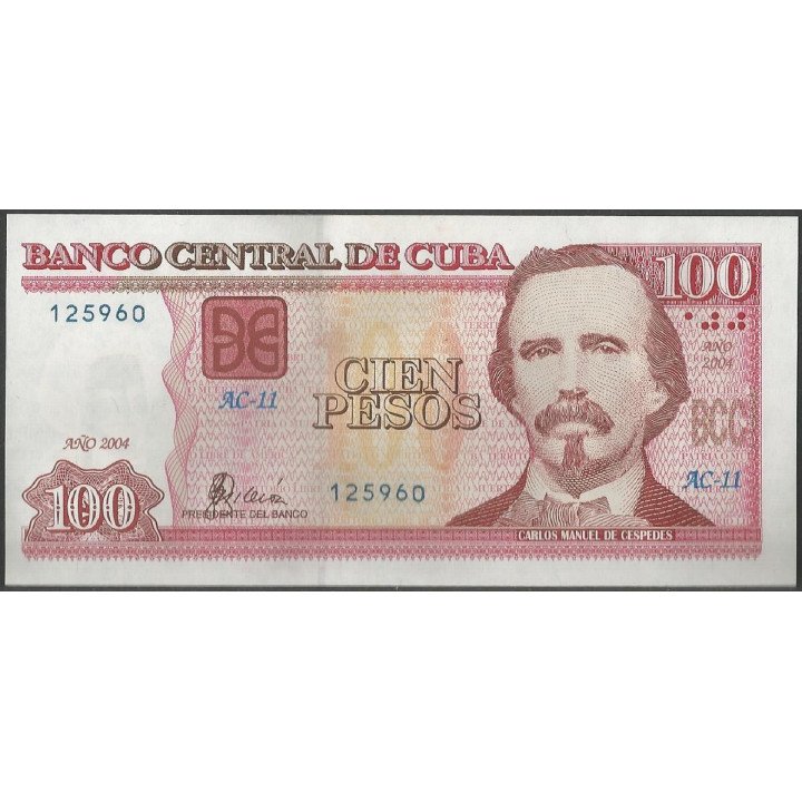 Cuba 100 Pesos 2004 P129a