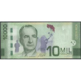 Costa Rica 10.000 Colones 10 Sep 2014 P277b