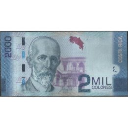 Costa Rica 2.000 Colones 16 Sep 2015 P275c