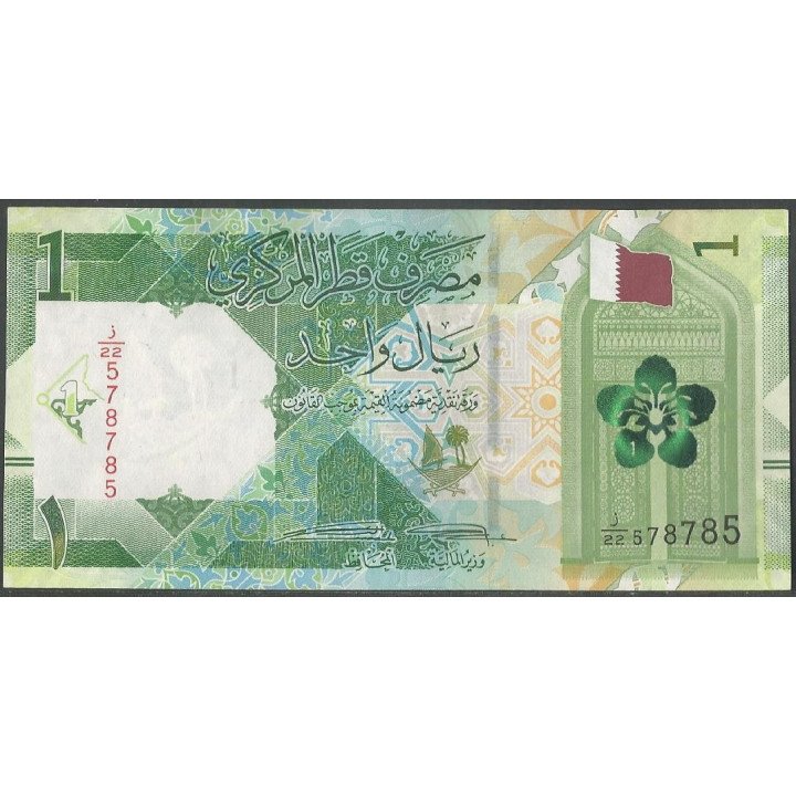 Qatar 1 Ryal ND2020 P32a