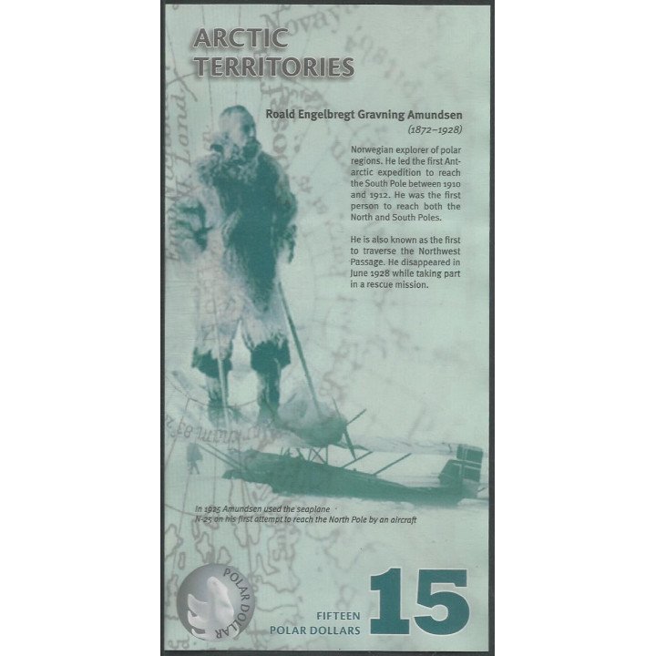 Artico 15 Dollars 2011 reverso
