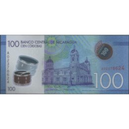 Nicaragua 100 Cordobas 28 Mar 2014 P212a