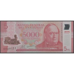 Paraguay 5.000 Guaranies 2011 P234a