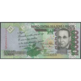 St Tome e Prince 100.000 Dobras 31 Dic 2013 P69c