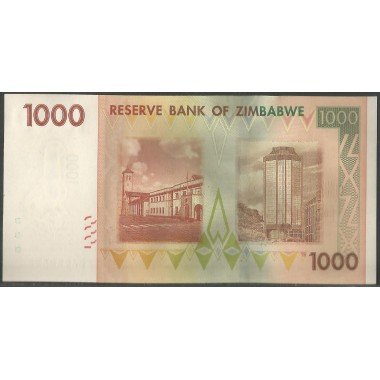 Zimbabwe, 1.000 Dollars 2007 P71
