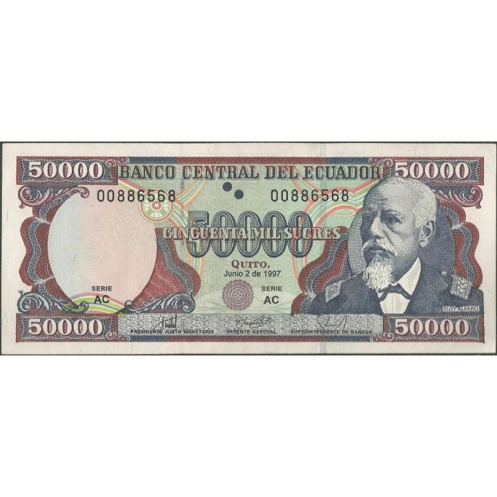 Ecuador 50.000 Sucres 2 Jun 1997 AC P130a