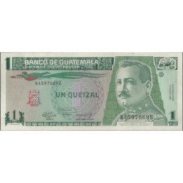 Guatemala 1 Quetzal 6 Mar 1991 P73b