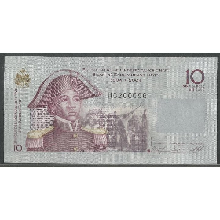 Haiti 10 Gourdes 2010 P272d