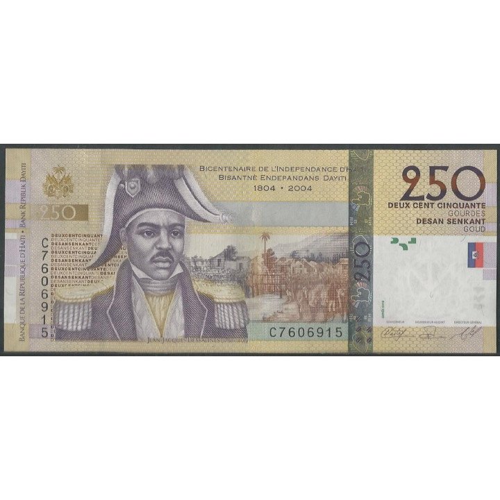 Haiti 250 Gourdes 2010 P276d