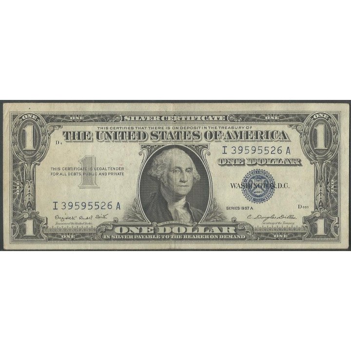 Estados Unidos 1 Dollar 1957A P419a