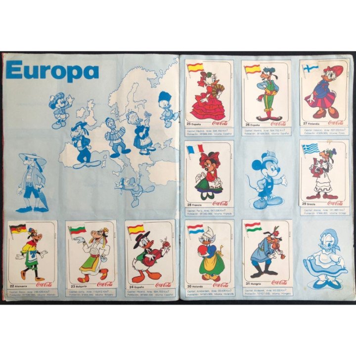 Coca Cola - Trajes tipicos del mundo reverso