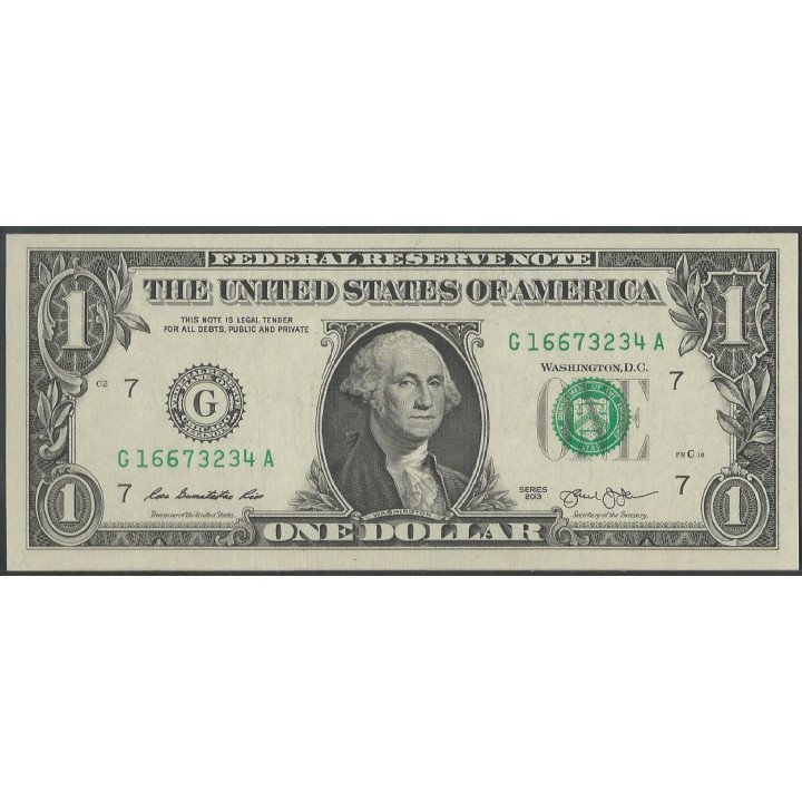 Estados Unidos 1 Dollar 2013 L P537