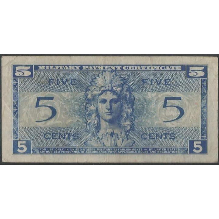 Estados Unidos - MPC 5 Cents ND1954 PM29 reverso
