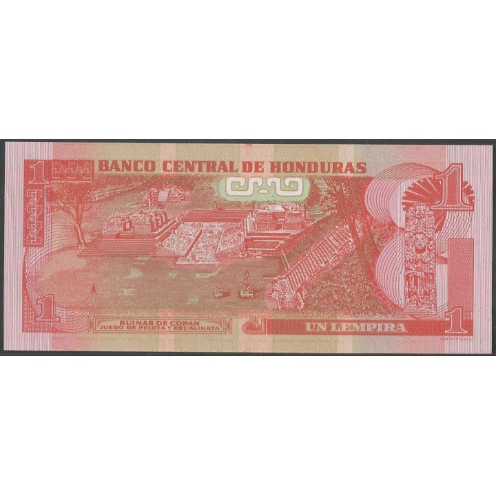 Honduras 1 Lempira 1 Mar 2012 P96 reverso