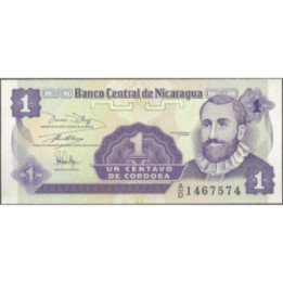 Nicaragua 1 Centavo 1991 P167