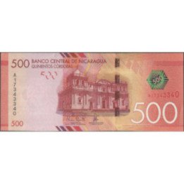 Nicaragua 500 Cordobas 26 Mar 2014 P214a