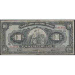 Peru 100 Soles 23 Feb 1968 P86a