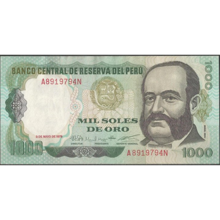 Peru 1.000 Soles 3 May 1979 P118