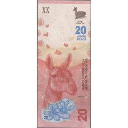 Argentina 20 Pesos 2017 Serie A P361