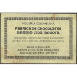 Chocolate Andino Cupon
