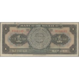 Mexico 1 Peso 26 Jul 1950 Serie CE P46b