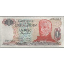 Argentina 1 Peso Argentino ND1983-4 Serie A P311a