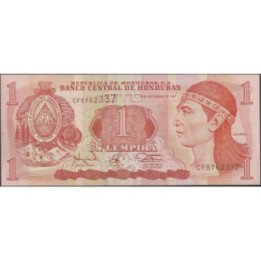 Honduras 1 Lempira 18 Sep 1977 P79A