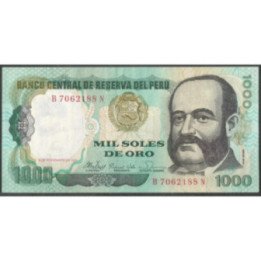 Peru 1.000 Soles 5 Nov 1981 P122a