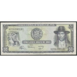 Peru 50 Soles 15 Dic 1977 P113