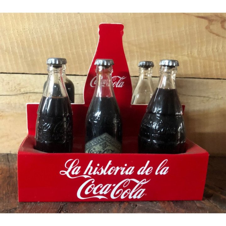Canasta Coca-Cola La Historia de Coca-Cola reverso