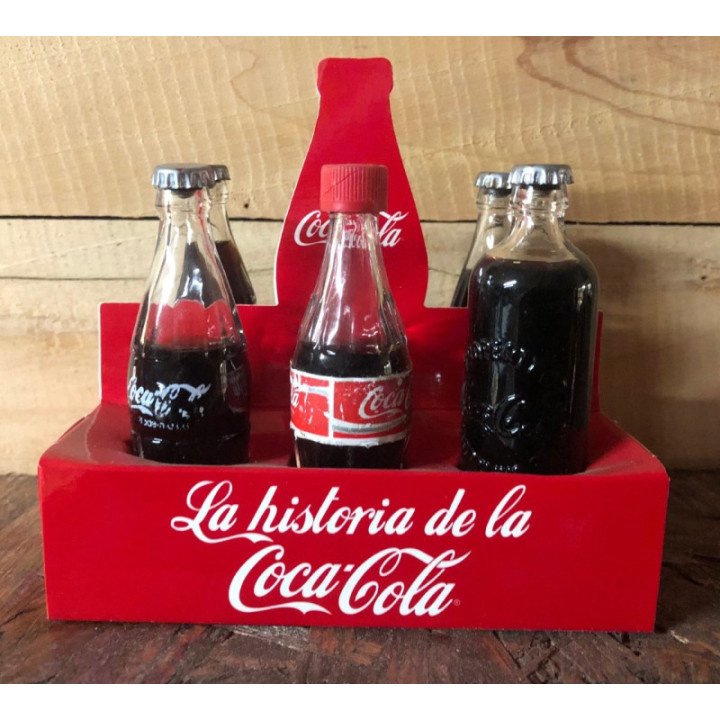 Canasta Coca-Cola La Historia de Coca-Cola reverso