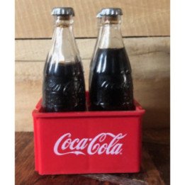 Canasta Coca-Cola Mini X 4 Letrero resaltado