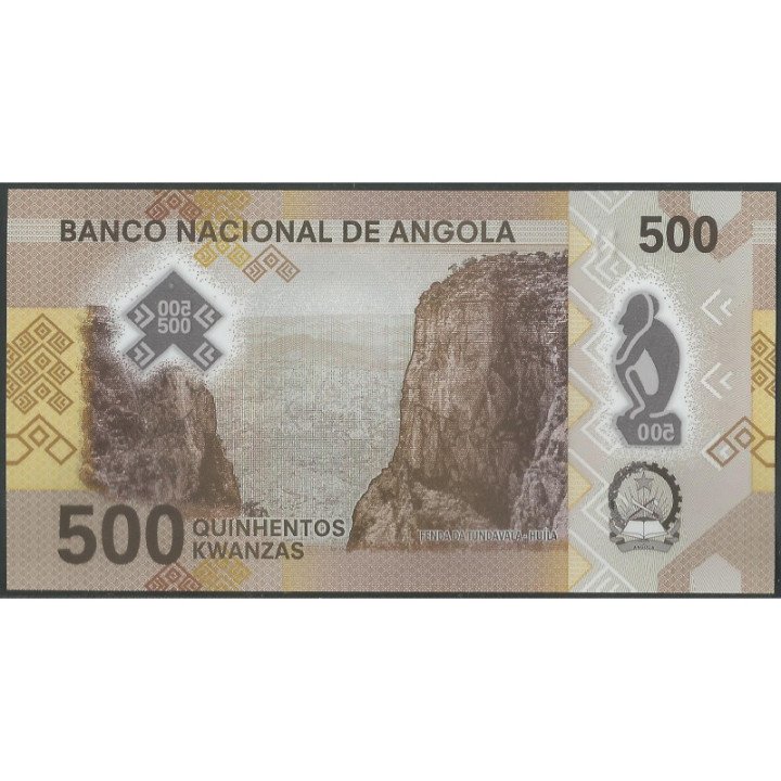 Angola 500 Kwnazas Abr 2020 P161 reverso