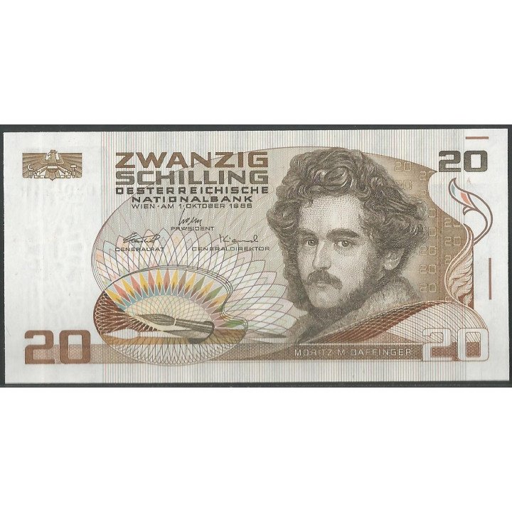 Austria 20 Schilling 1 Oct 1986 P148