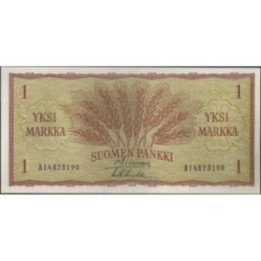 Finlandia 1 Markka 1963 P98a