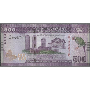 Sri Lanka, 500 Rupias 1 Ene 2010 P126a