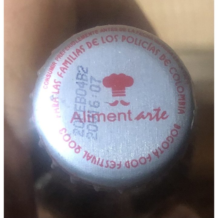 Botella 192 Ml Coca-Cola Alimentarte - Colombia 2003 reverso